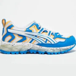 Femme Asics Baskets Nandi blanc/bleu