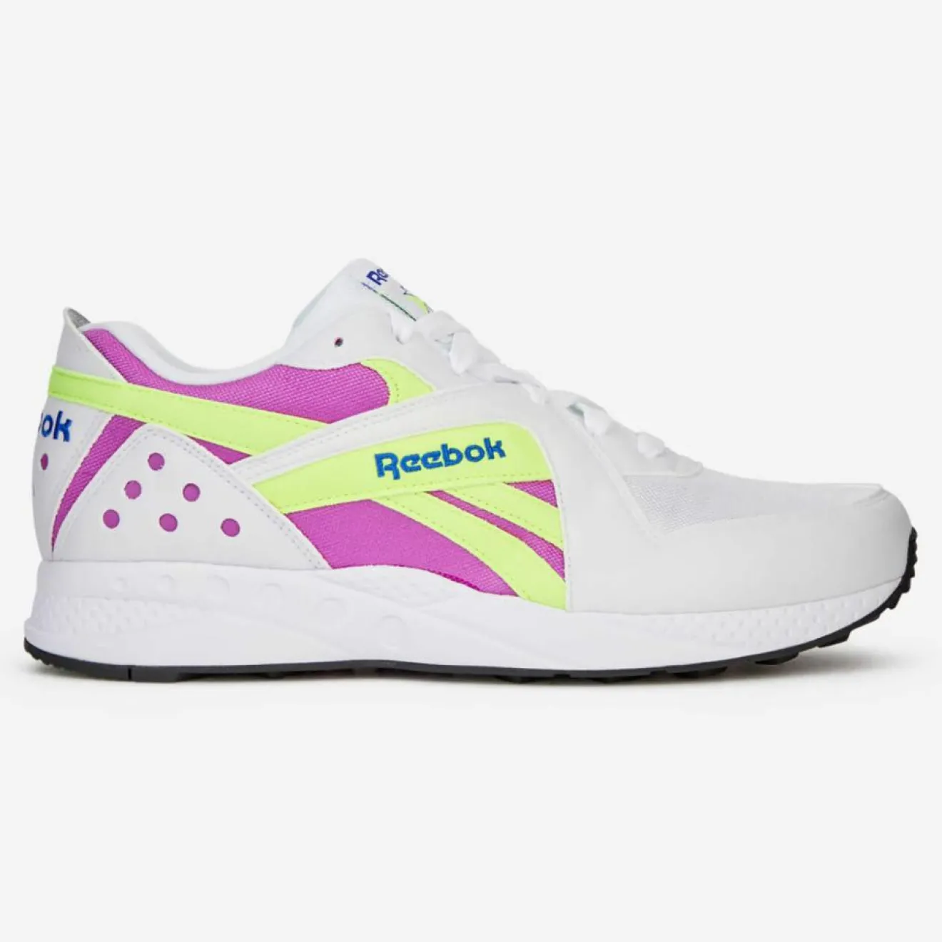 Femme Reebok Baskets Pyro blanc/violet/jaune