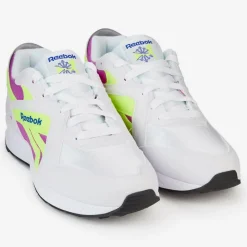 Femme Reebok Baskets Pyro blanc/violet/jaune