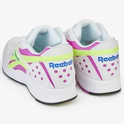 Femme Reebok Baskets Pyro blanc/violet/jaune