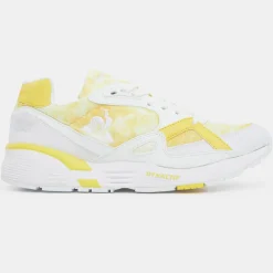 Femme Le Coq Sportif Baskets R850 blanc/jaune