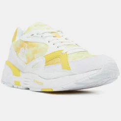 Femme Le Coq Sportif Baskets R850 blanc/jaune