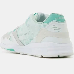Femme Le Coq Sportif Baskets R1000 blanc/vert