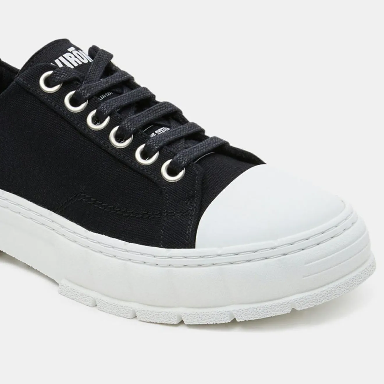 Clearance Viron Baskets recyclées 1968 noires