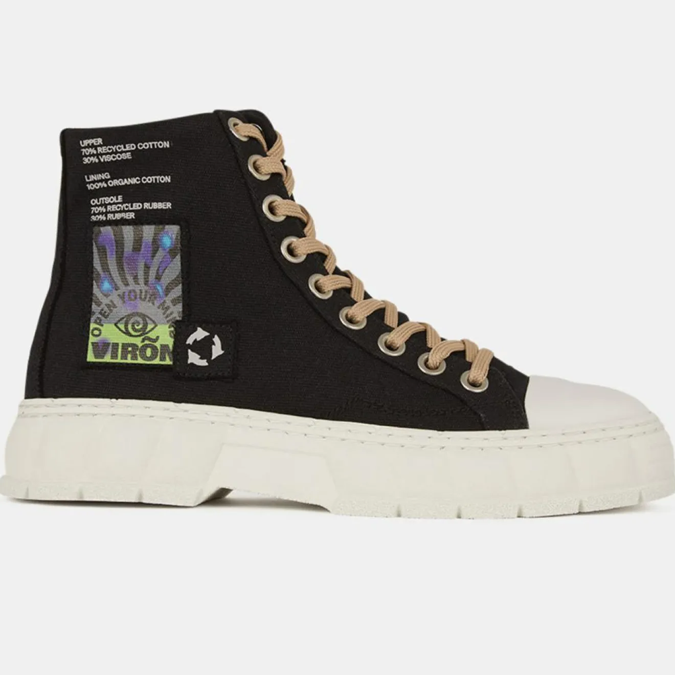 Best Viron Baskets recyclées 1982 noires