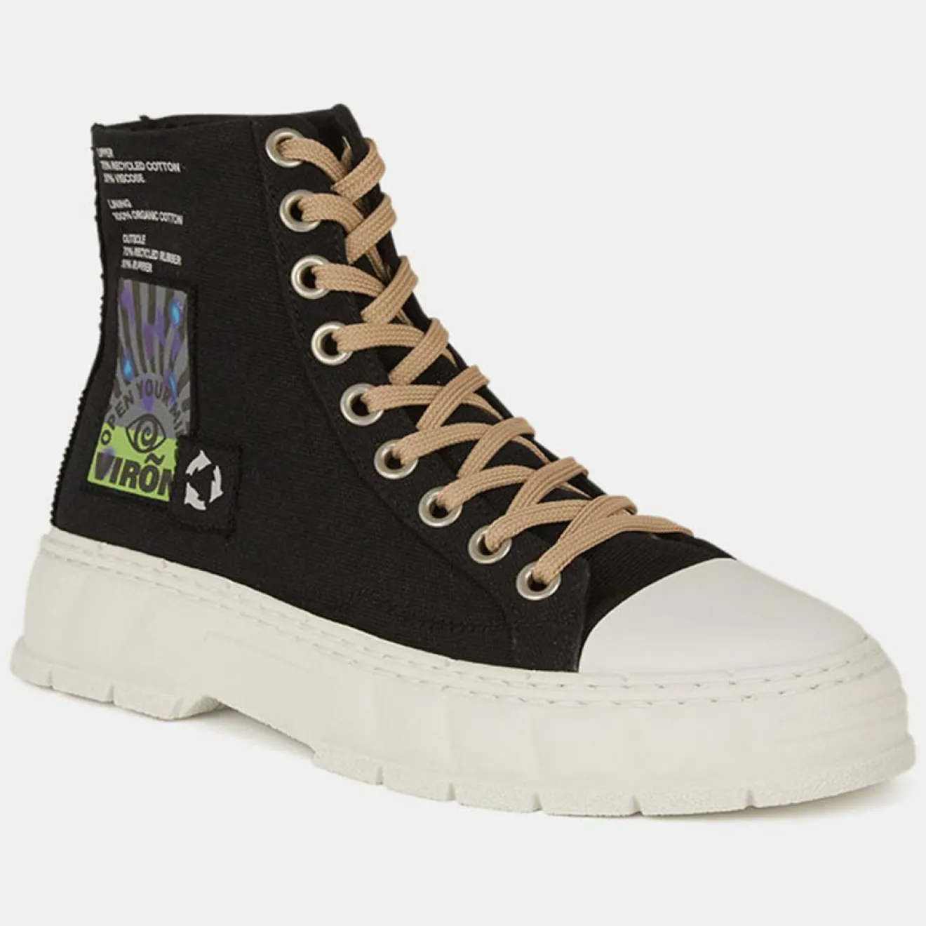 Best Viron Baskets recyclées 1982 noires