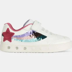 Enfant Geox Baskets Skylin multicolores