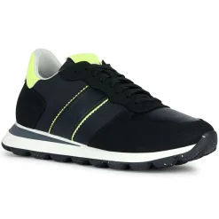 Homme Geox Baskets Spherica noir/citron