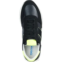 Homme Geox Baskets Spherica noir/citron