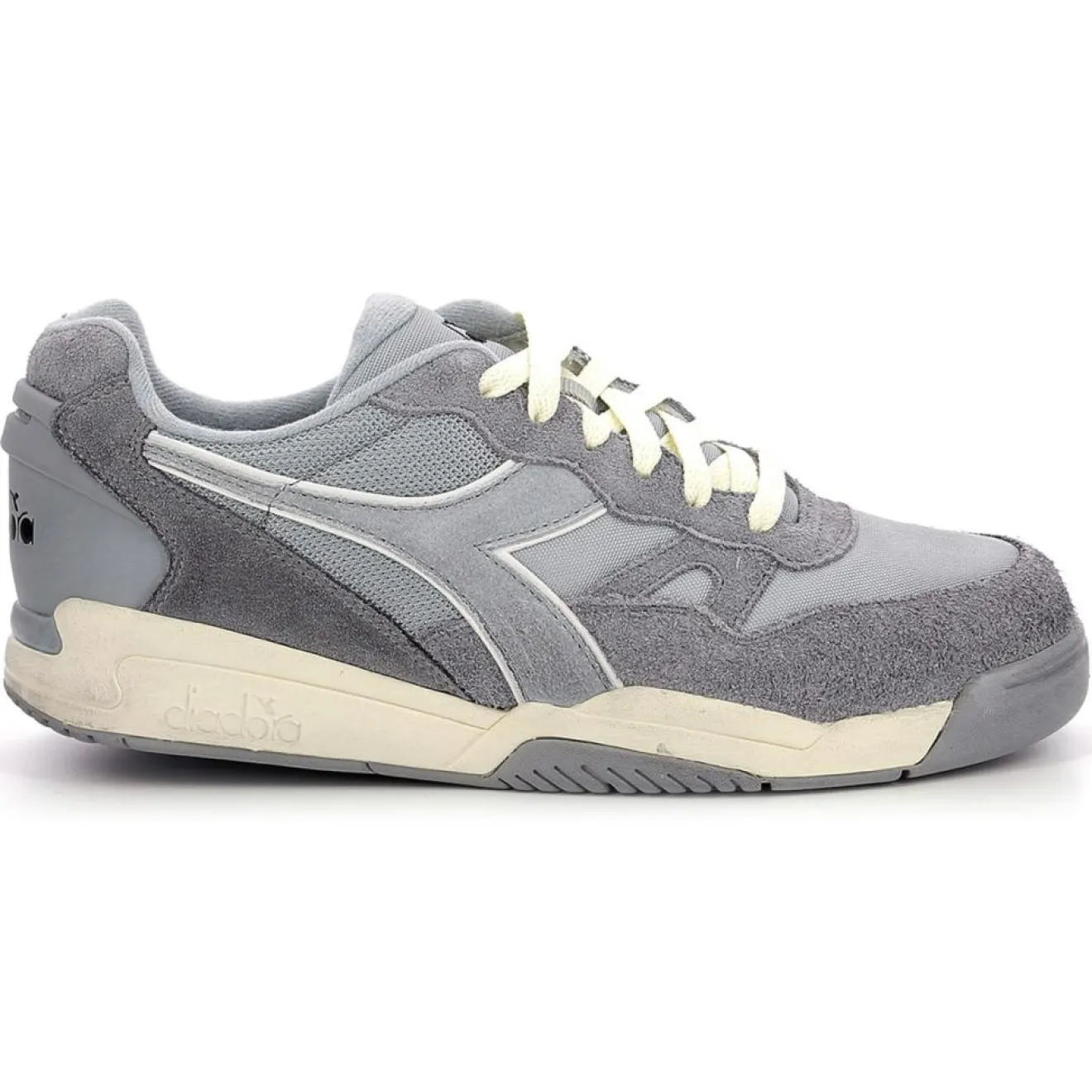 Homme Diadora Baskets Winner Hairy grises