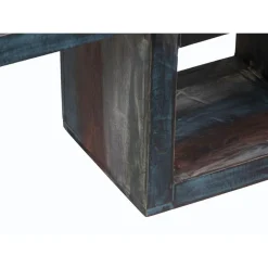 Bois & Chiffons Bibliothèque asymétrique manguier pushkar multicolore - 75x30x185 cm