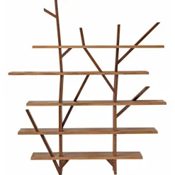 Bois & Chiffons Bibliothèque déstructurée saba marron - 180x40x200 cm