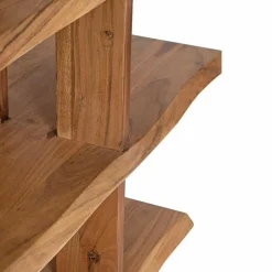 Bois & Chiffons Bibliothèque déstructurée saba marron - 180x40x200 cm