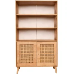 Wooden Art Bibliothèque Hazeran chêne - 40x90x110 cm