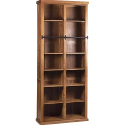 Hot Bois & Chiffons Bibliothèque ouverte échelle acacia emma marron - 100x35x240 cm