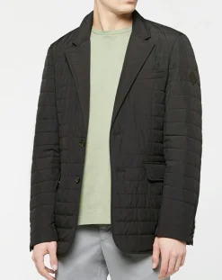 Homme Hackett London Blazer matelassé Quilted noir
