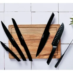 Outlet Bjorn Bloc avec couteaux de cuisine Jensen Imatra - 7 pièces