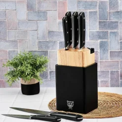 Bjorn Bloc avec couteaux de cuisine Erling Porvoo - 8 pièces