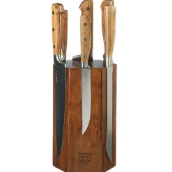 Bjorn Bloc avec couteaux de cuisine Jakob Imatra bois mat - 7 pièces