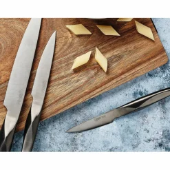 Hot Bjorn Bloc avec couteaux de cuisine Larus Imatra gris métal - 7 pièces