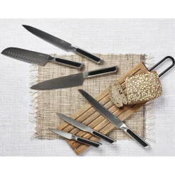 Best Bjorn Bloc avec couteaux de cuisine Loki Porvoo inox mat - 8 pièces