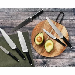 Bjorn Bloc avec couteaux de cuisine Jona Imatra inox mat - 7 pièces