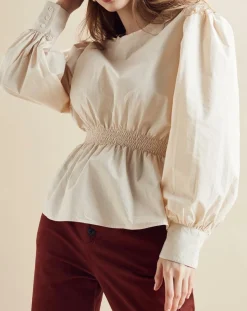 Femme Chloé Stora Blouse Beirut écrue