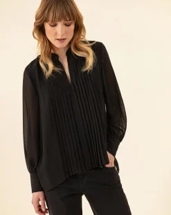 Femme Indies Blouse Bobby noire