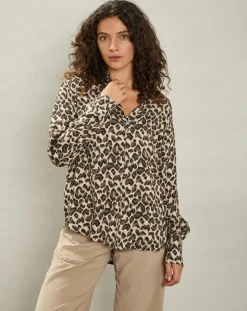 Femme Hartford Blouse Canon naturel/marron