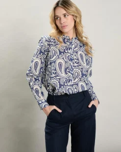 Femme Hartford Blouse Codex marine