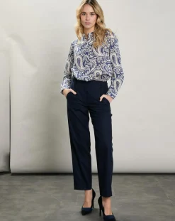 Femme Hartford Blouse Codex marine