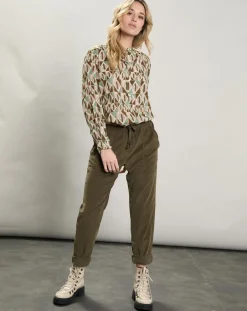 Femme Hartford Blouse Codex verte