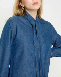 Femme Lauren Vidal Blouse Coleen denim