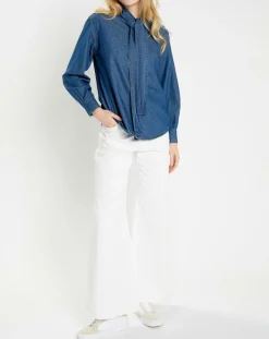 Femme Lauren Vidal Blouse Coleen denim