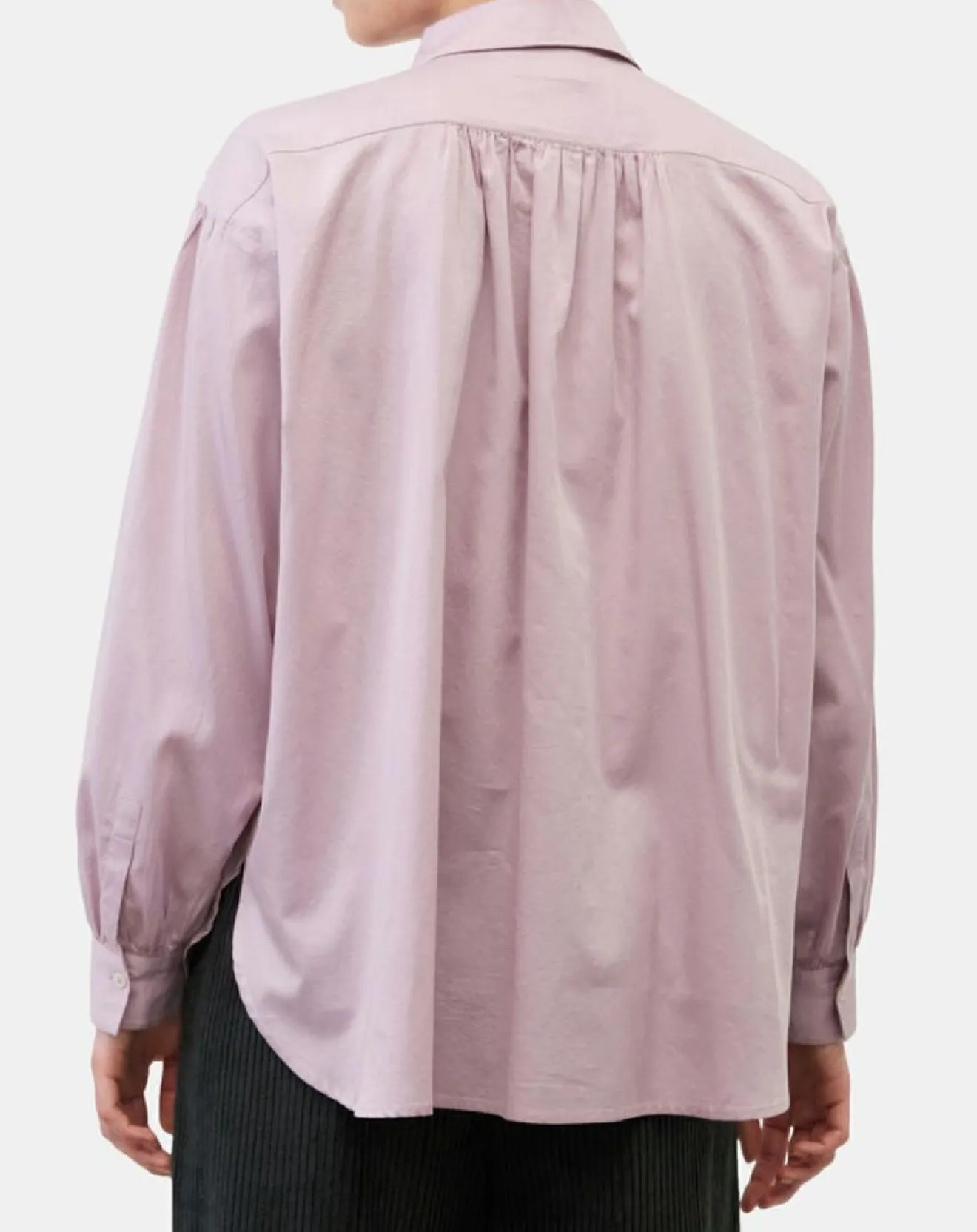 New Marc O'Polo Blouse en Popeline col polo violet clair