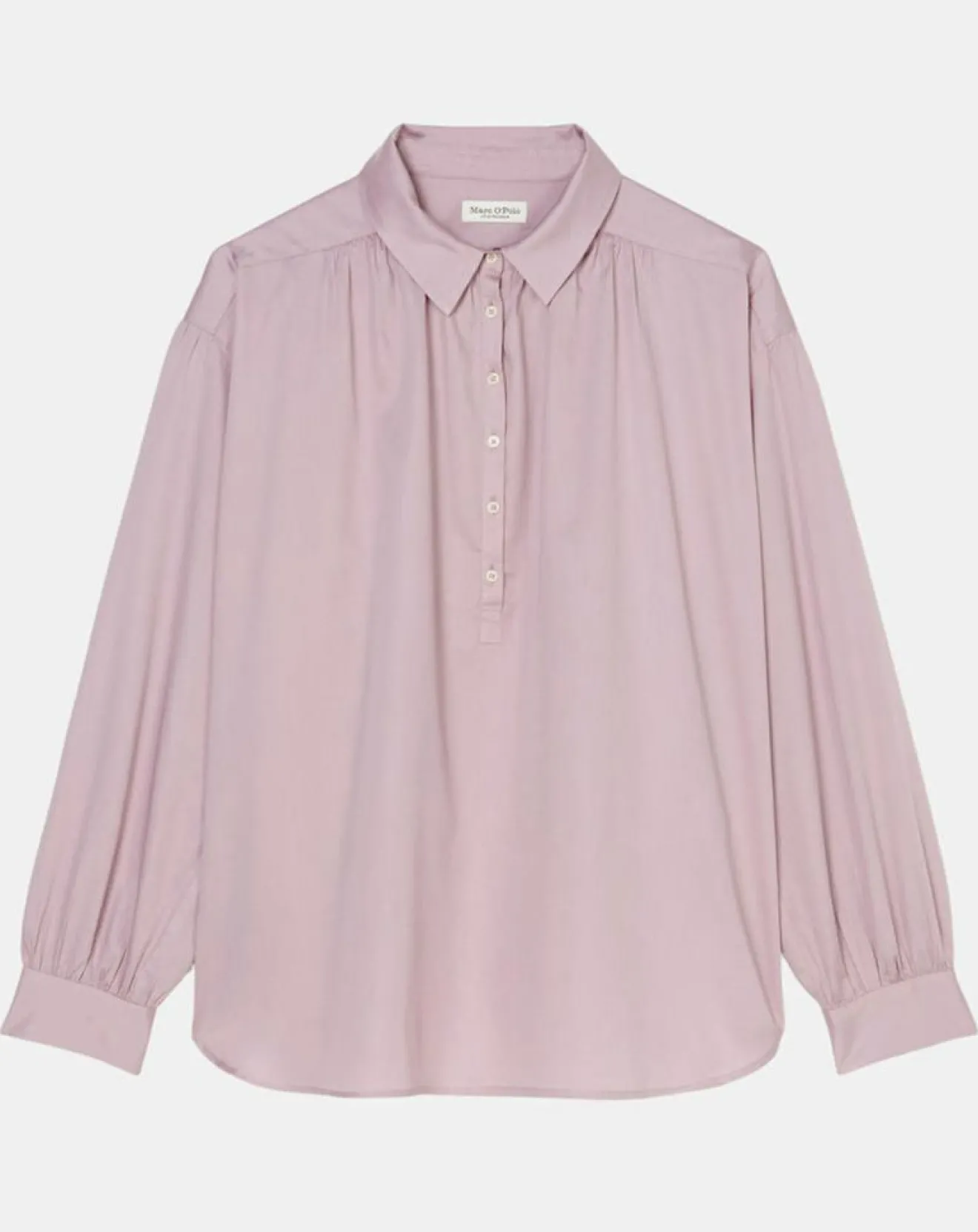 New Marc O'Polo Blouse en Popeline col polo violet clair