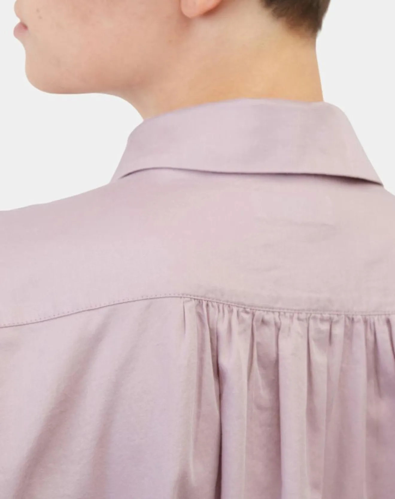New Marc O'Polo Blouse en Popeline col polo violet clair