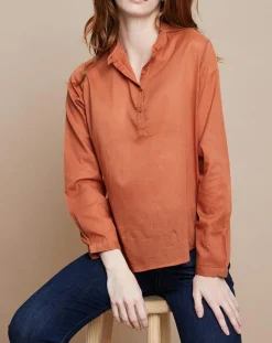 Femme Mare di Latte Blouse Fedora canyon