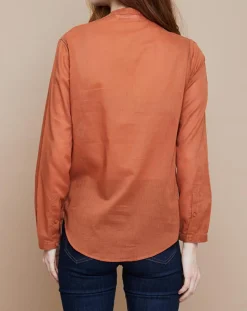 Femme Mare di Latte Blouse Fedora canyon