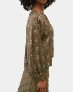 Femme Marc O'Polo Blouse imprimée fleurs multicolore