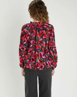 Clearance The Korner Blouse Jeanne multicolore
