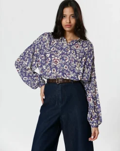 Femme The Korner Blouse Juliette violette