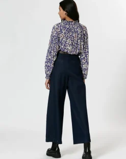 Femme The Korner Blouse Juliette violette