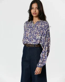 Femme The Korner Blouse Juliette violette