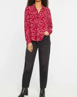 Sale Suncoo Blouse Lamia rouge