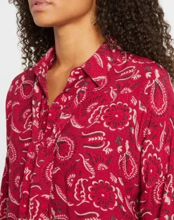 Sale Suncoo Blouse Lamia rouge