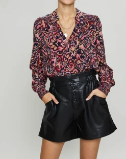 Sale Suncoo Blouse Latimy imprimée rouge/bleu/rose