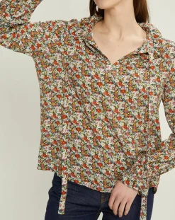 Femme Cyrillus Blouse Libby Liberty multicolore