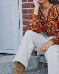 Femme Garance Paris Blouse Medie marron