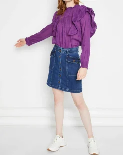 Femme La Petite Etoile Blouse Neroli violet